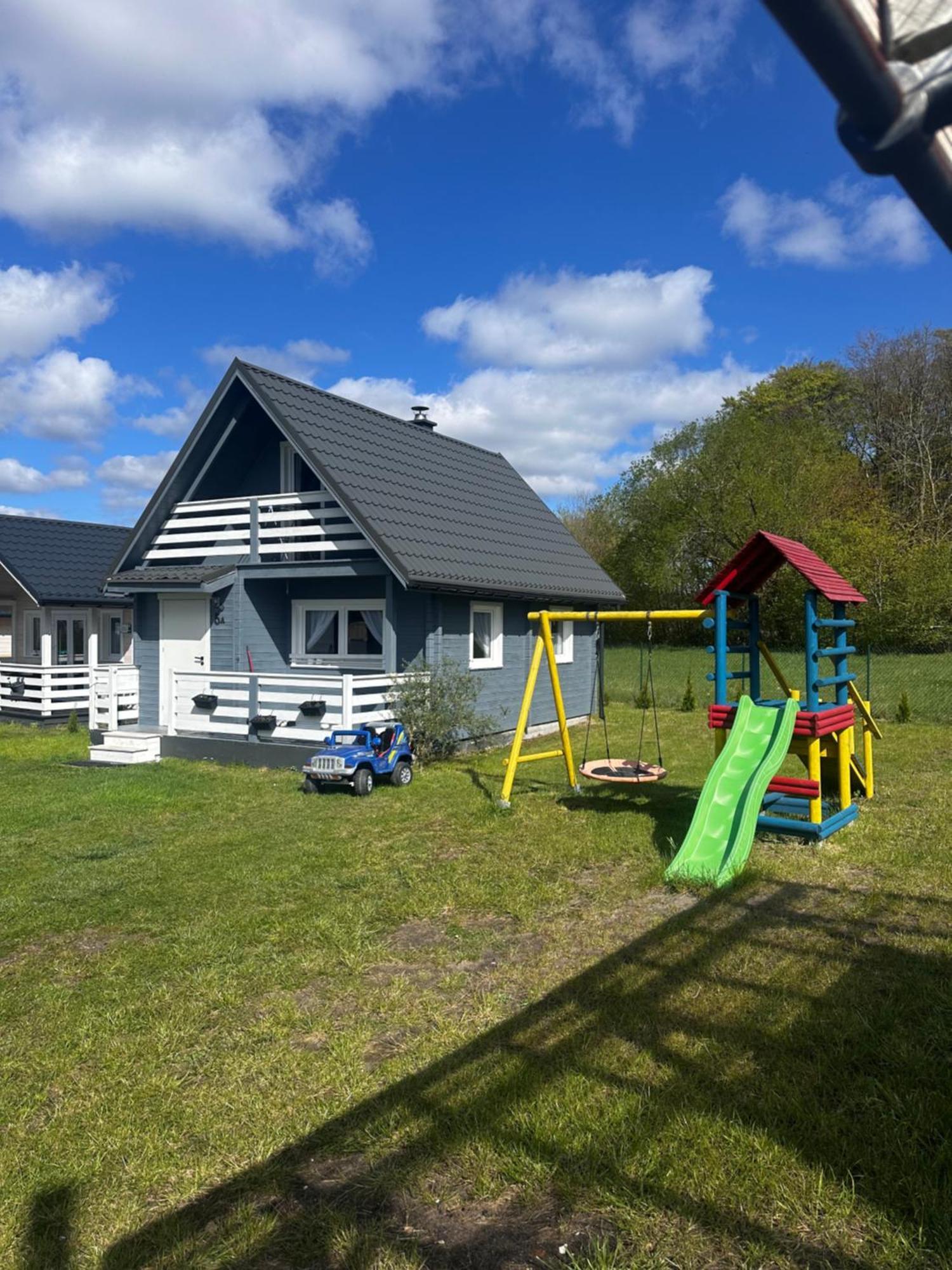 Chatki Nad Wodnym Zakatkiem. Villa Wapnica  Buitenkant foto