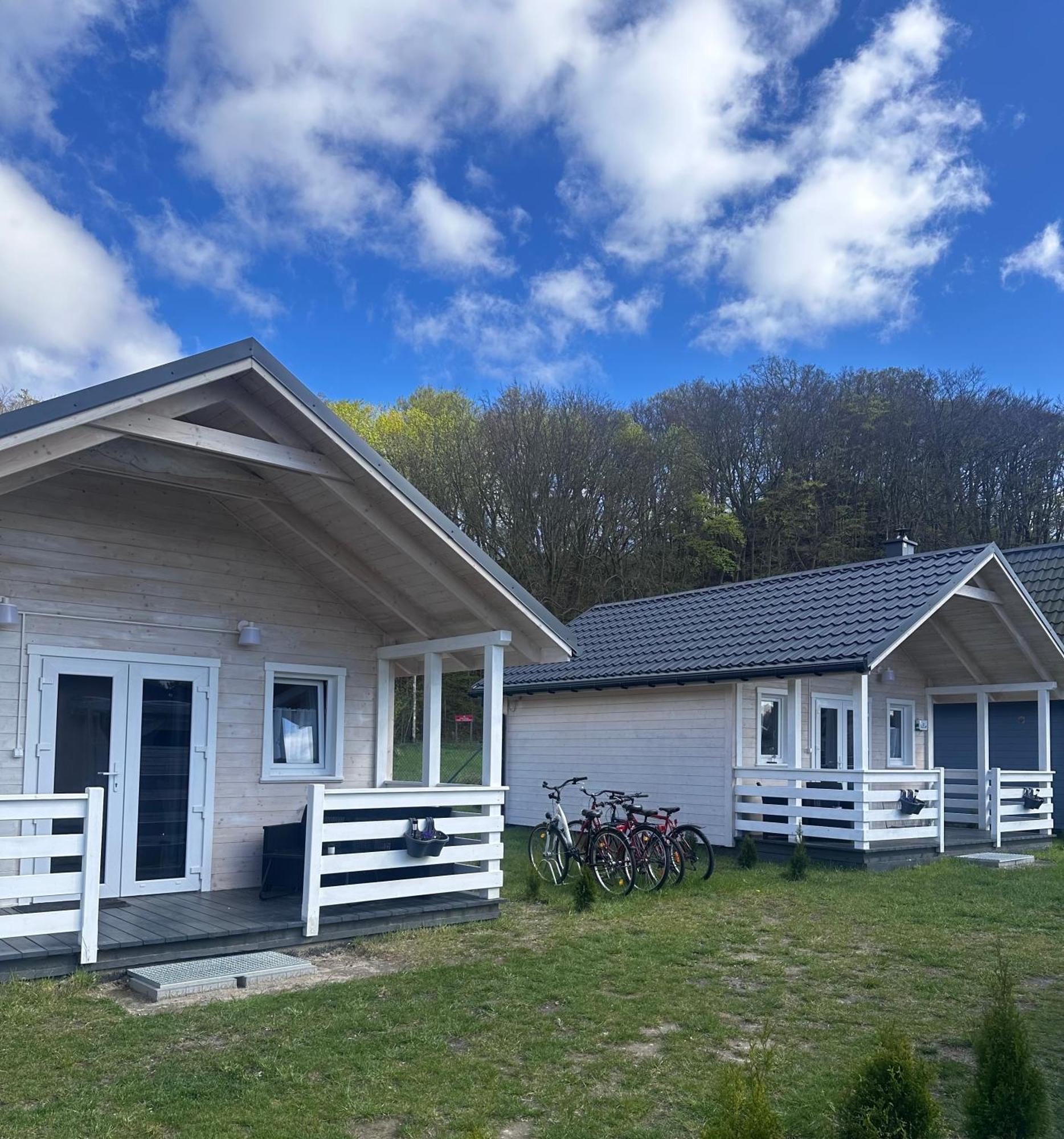 Chatki Nad Wodnym Zakatkiem. Villa Wapnica  Buitenkant foto